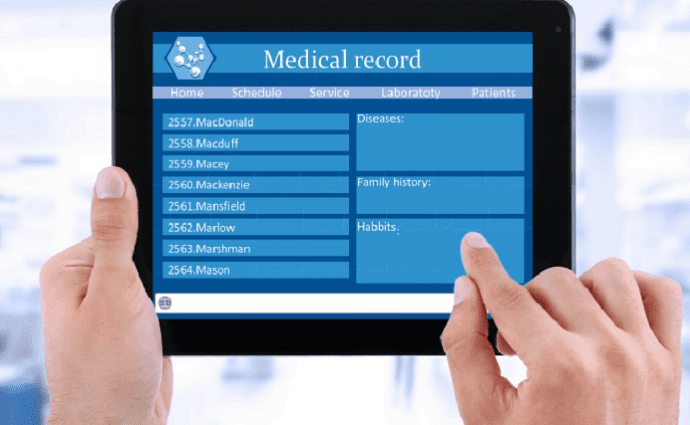 Graphical representation of the benefits and challenges of Electronic Health Records (EHRs) and Electronic Medical Records (EMRs) systems