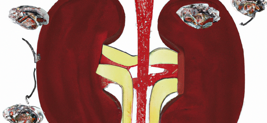 Healthy Kidneys - A glass of water with kidney-shaped candy and a red kidney bean on a wooden background